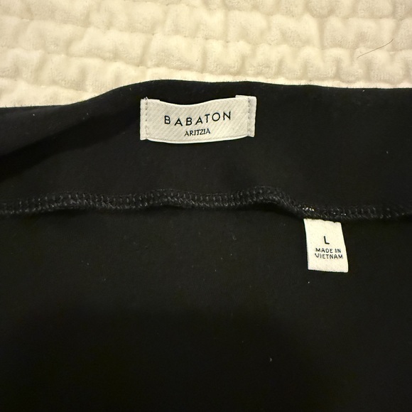 Aritzia Babaton SCRIPT TOP in Black - Picture 2 of 5